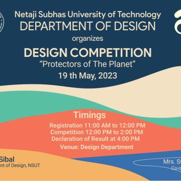 Department of Design Organizes DESIGN COMPETITION